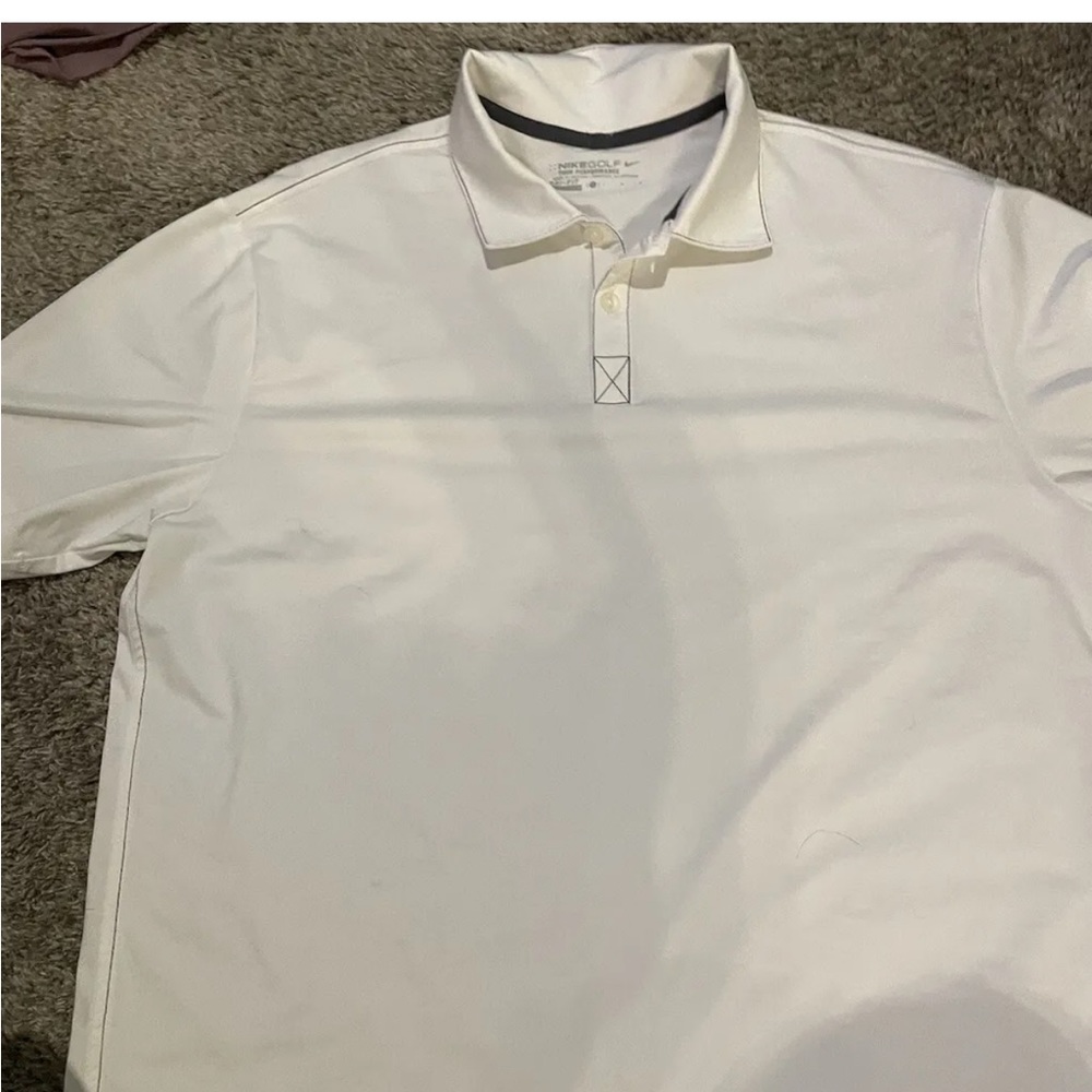 Mens Nike Golf shirt White!